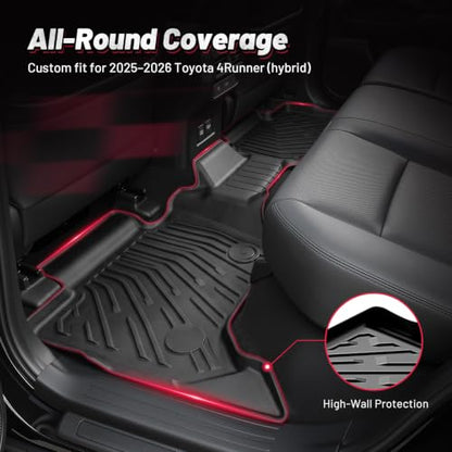Floor Mats for Toyota 4Runner Hybrid 2025 2026
