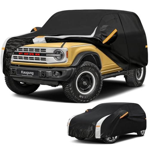 10 Layers Car Cover Custom Fit for Ford Bronco 2 Door