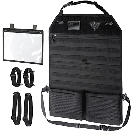 Molle Seat Back Car Organizer Fit Most Car F150 Jeeps Pickups Trucks