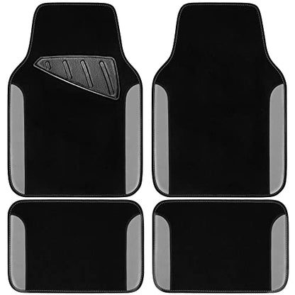Rainbow Waterproof Universal Fit Faux Leather Car Carpet