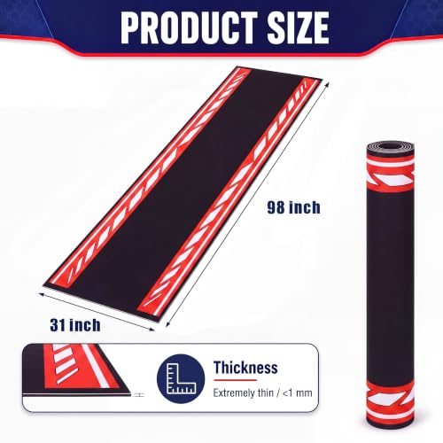 Motorcycle Mat Garage Floor Rug Washable Parking Mats for Garage Floors Non Slip Oil Absorbent Pad Rubber Backing Layer Protects Floor