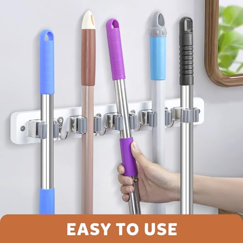 Broom Holder Wall Mount
