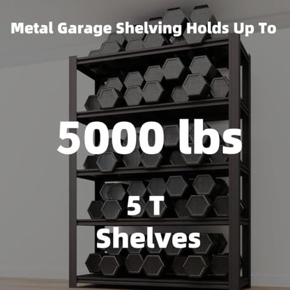 5 Tier Heavy Duty Garage Shelving
