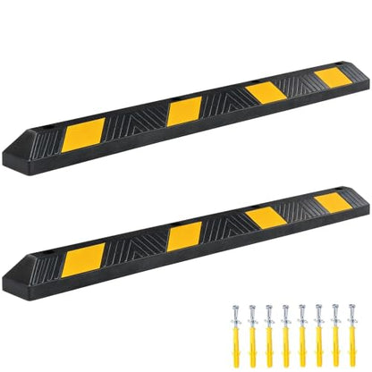 72" Rubber Parking Curb 2 Pack