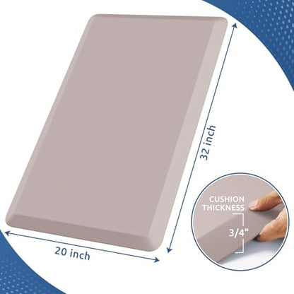 0.8" Thick Kitchen Mat Cushioned Anti Fatigue Rug Comfort Floor Mats