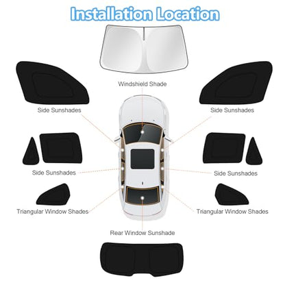 Car Window Shades for BMW X5 2013 (10 Count)