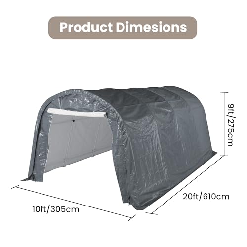 10x20 ft Carport