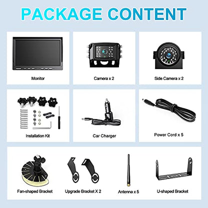 HD 10" Wireless Backup Camera System