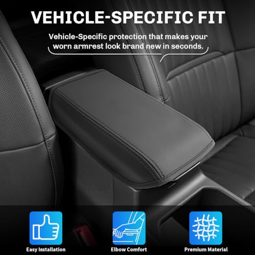 for 2027 Kia Seltos Armrest Cover [Gas Only. Not for Hybrid]