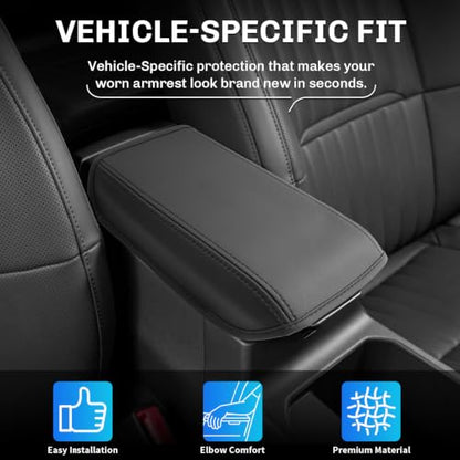 for 2027 Kia Seltos Armrest Cover [Gas Only. Not for Hybrid]