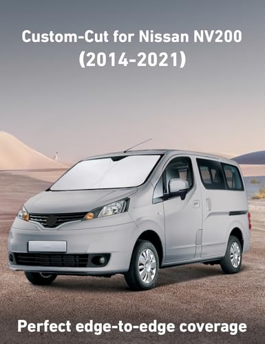 Windshield Sunshade Compatible for Nissan NV 200 2014