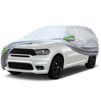 6 Layers Premium SUV Car Cover Waterproof All Weather Weatherproof UV Sun Protection Snow Dust Storm Resistant Outdoor Exterior Custom Form