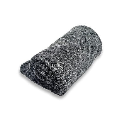 Hydro-FIL XL | Professional Grade Microfiber Towel | Extra Large 20” x 31.5” | Highly Absorbent | Premium Drying Cloth for Car Detailing (Grey)