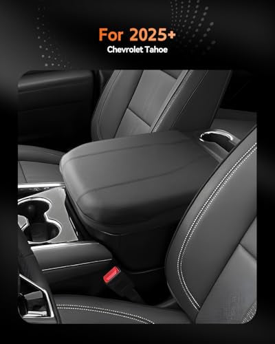 for 2025 2026 Chevrolet Tahoe Center Console Cover Armrest Box Cover for Tahoe