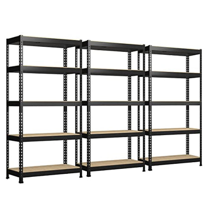 71" H Heavy Duty Storage Shelves (3 Count)