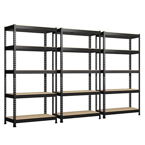 71" H Heavy Duty Storage Shelves (3 Count)