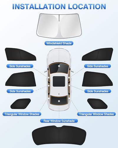 Window Shades for 2024 (8 Count)