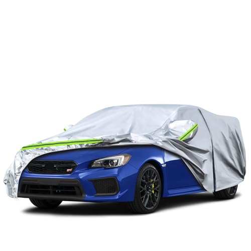6 Layers Silver Waterproof Car Covers Replace for 2014