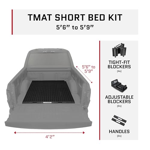 Truck Bed Organizer Storage System Slide Out Mat