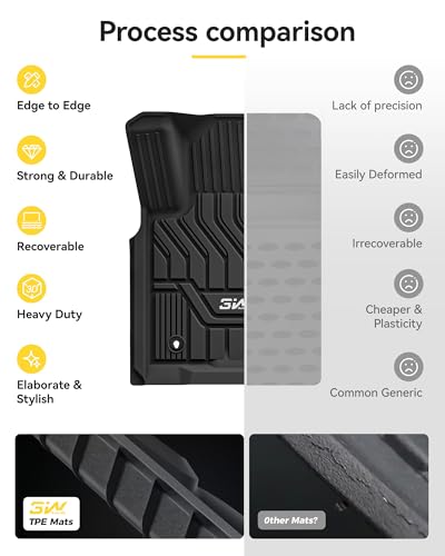 Floor Mats for Nissan Armada 2017 2018 (12 Fl Oz)