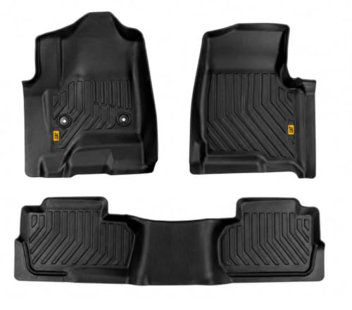 JustFit™ 3D Custom Fit Floor Mats for Chevy Silverado 1500 Double Cab 2014