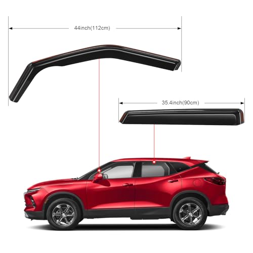in Channel Rain Guards for Chevy Blazer 2019