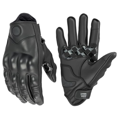 Motorcycle Leather Gloves