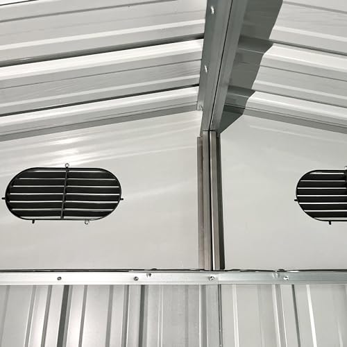 10x8FT Metal Outdoor Storage Shed