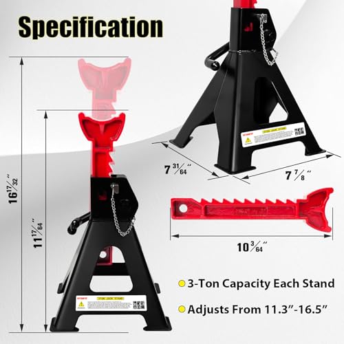 Jack Stands 3 Ton
