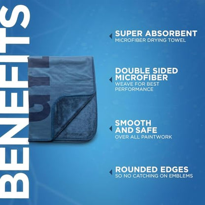 Silk Dryer Super Absorbent Scratch Free Microfiber Car Drying Towel