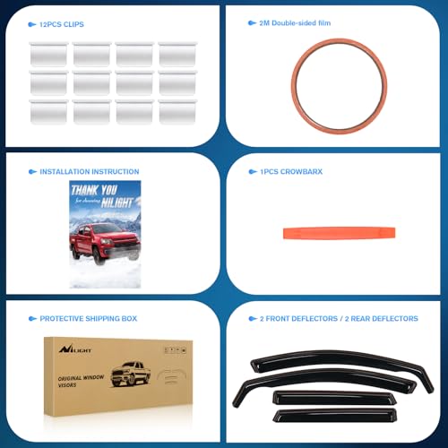 in Channel Window Visors for Hyundai Tucson 2022