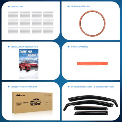 in Channel Window Visors for Hyundai Tucson 2022