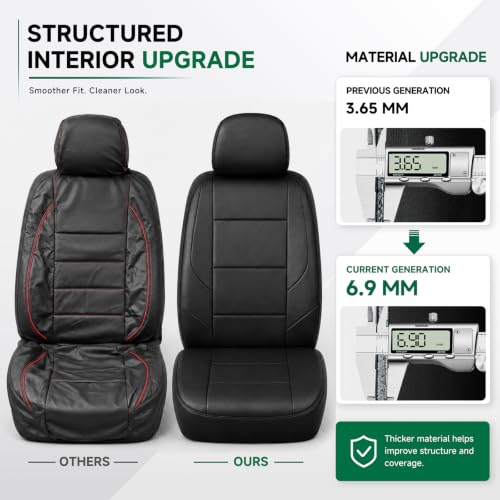 Front Seat Covers for Honda CRV HRV Civic Accord Element (2 Count)