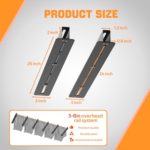 Overhead Garage Storage Rack (6 Count)