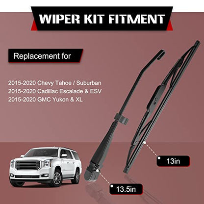 Rear Windshield Wiper Arm Blade