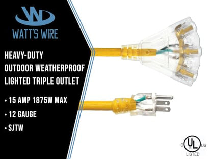 75 ft Outdoor Extension Cord