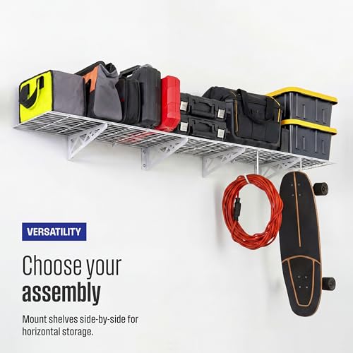 Steel Garage Wall Shelves 2 (2 Count)