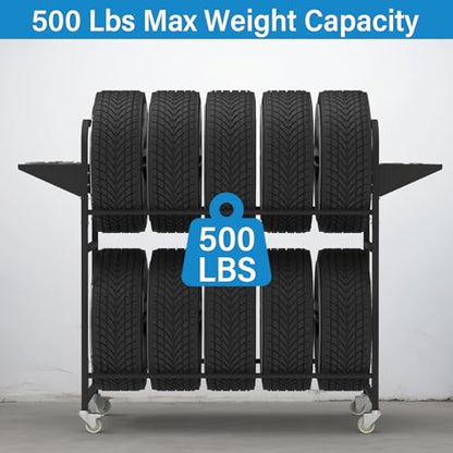Tire Storage Rack 44" x 44" x 18" with Anti