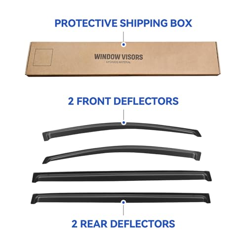 Window Visors Rain Guards for 2011