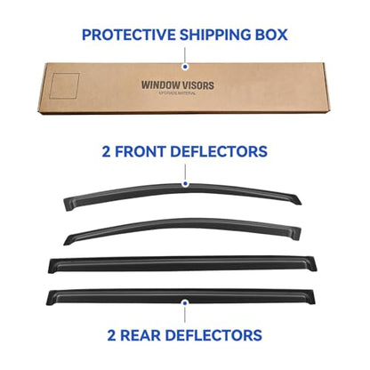 Window Visors Rain Guards for 2011