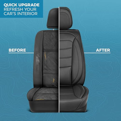 Elite Edition Faux Leather Seat Covers for Cars