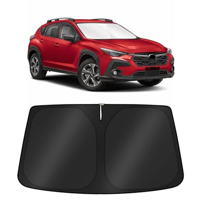 Windshield Sun Shade for Subaru Crosstrek Wagon 2026 2025 2024 2023 2022 2021 2020 2019 2018 Window Accessories Sunshade Sun Protector Foldable Block UV Rays Keep Car Cooler