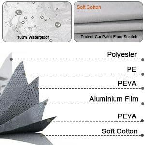 6 Layer Car Cover Replace for 2006