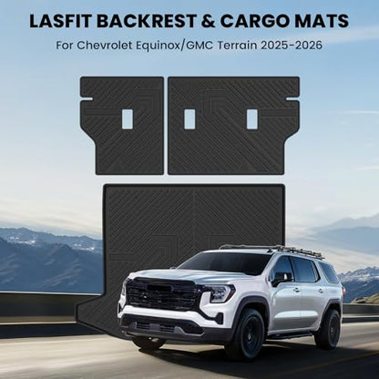 Trunk Mat with Backrest Mat for Chevy Equinox