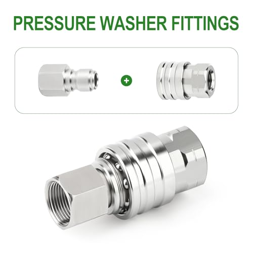 2PCS 304 Stainless Steel 1 (2 Count)