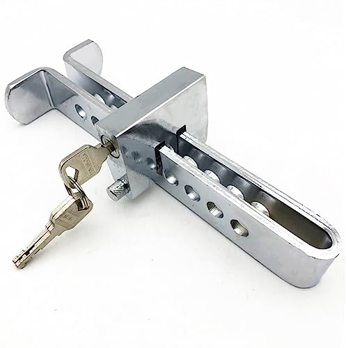 22.5cm Anti Theft Auto Brake Clutch Lock Stainless Steel Vehicle Security Protection Supplies Car Brake Lock with 3 Keys