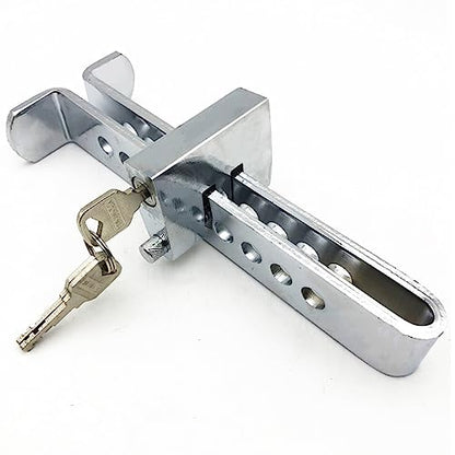 22.5cm Anti Theft Auto Brake Clutch Lock Stainless Steel Vehicle Security Protection Supplies Car Brake Lock with 3 Keys