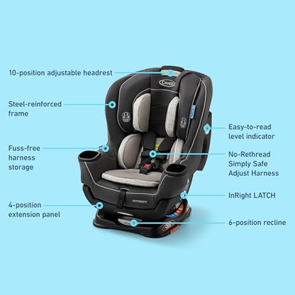 Extend2Fit Convertible Car Seat