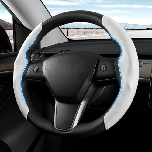 Custom Fit for Tesla Steering Wheel Cover