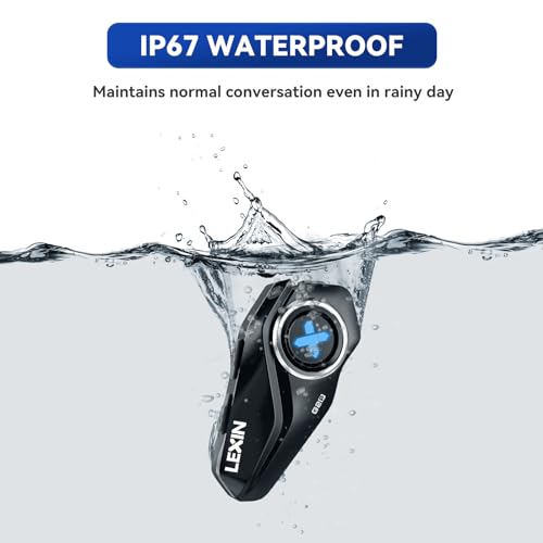 G2P Motorcycle Helmet Bluetooth Headset (2 Count)